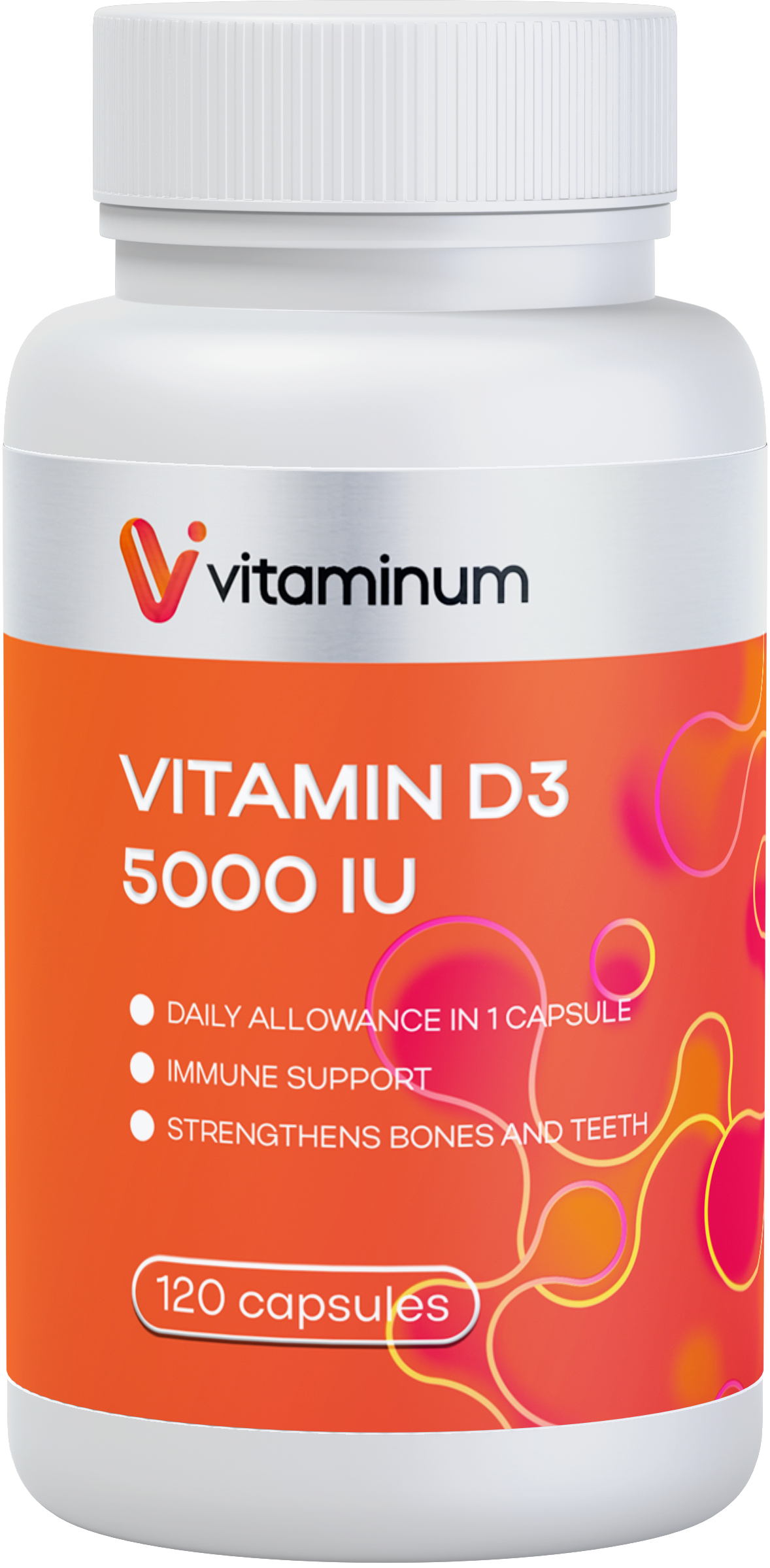  Vitaminum ВИТАМИН Д3 (5000 МЕ) 120 капсул 260 мг  в Барнауле